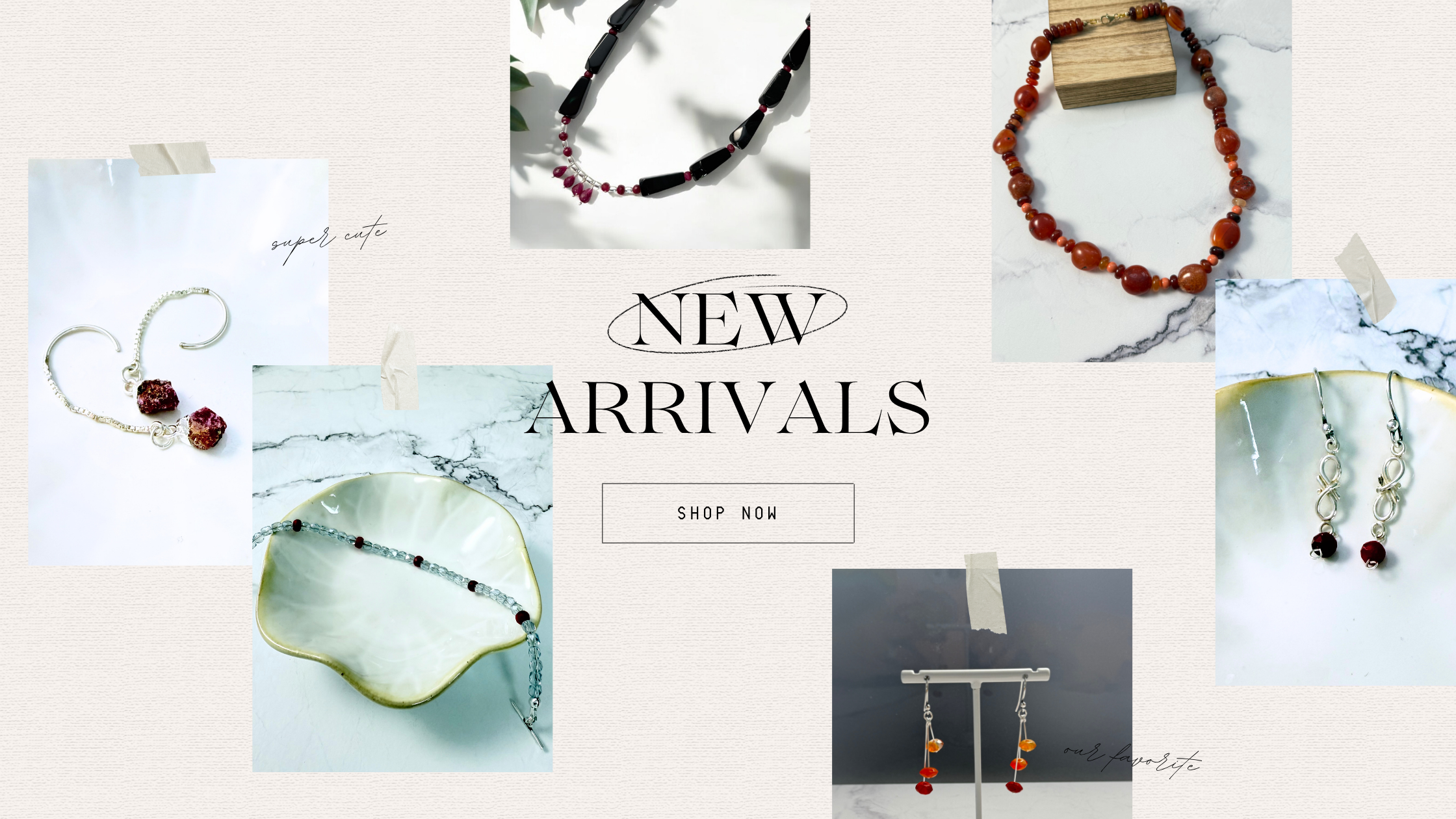 Shop handmade Ruby jewelry and Carnelian jewelry